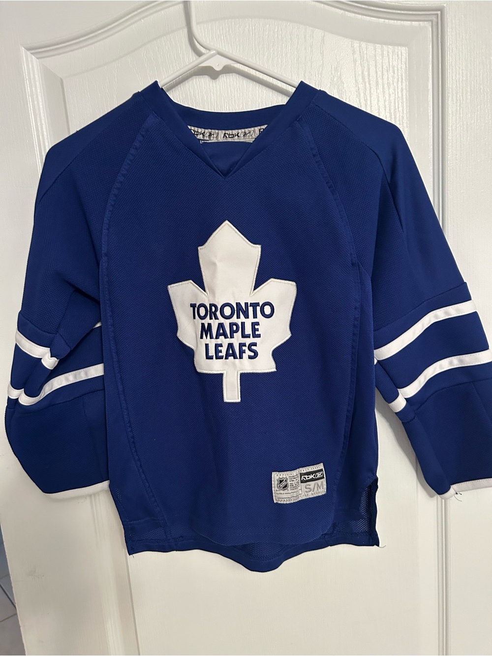 Toronto Maple Leafs Kids Royal Blue Hockey Jersey - Reebok